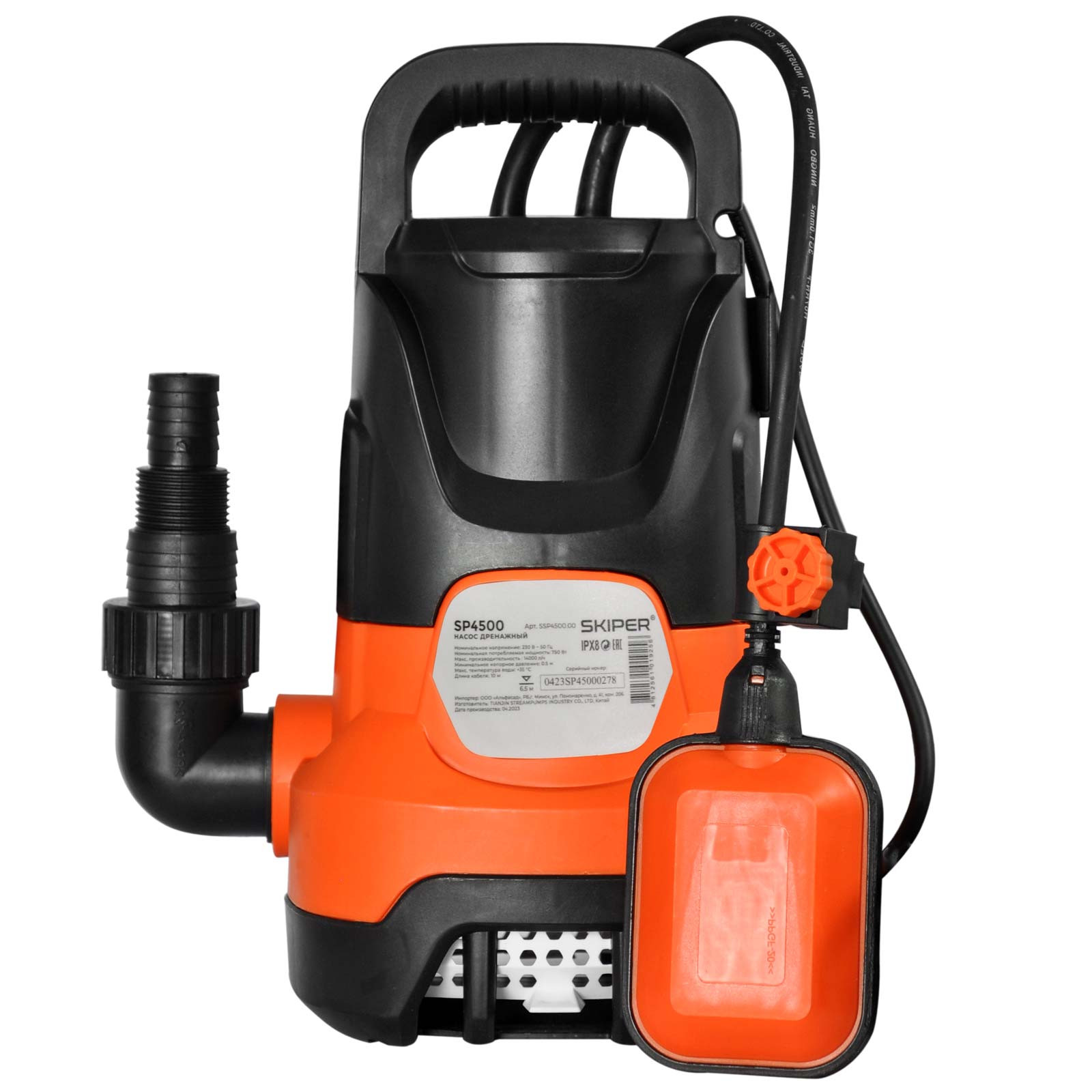 ����� ��������� Skiper SP4500 2-�-1 (750 ��, 14000�/�, ����� 8 �, 1 ��� 1 1/2)