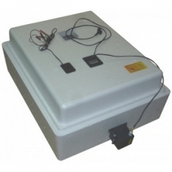 Инкубатор Несушка-104-ЭВА-12В (цифровой, автомат, вентилятор, 12в), нн 64В